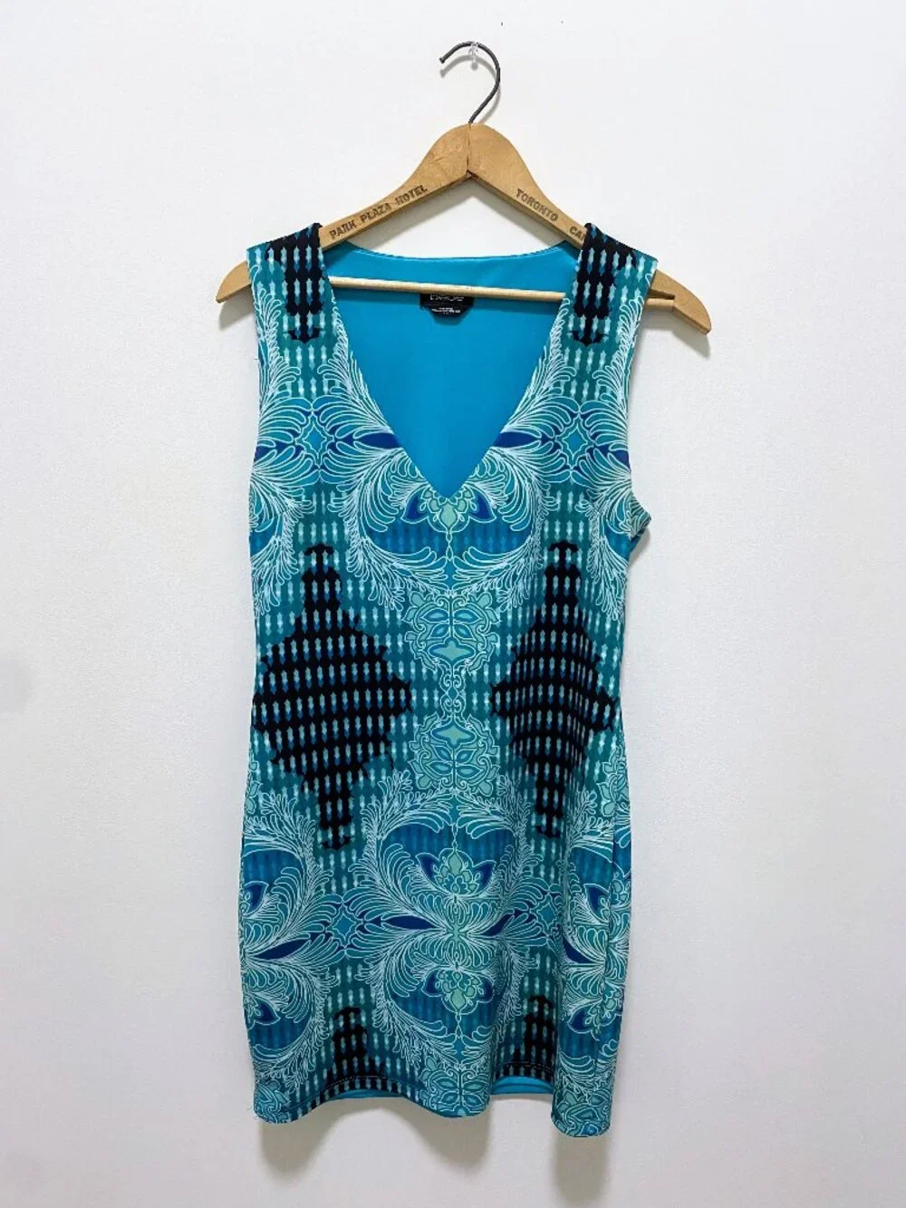 Vintage Bebe Bodycon Mini Dress / Y2K / Made in USA - Picture 1 of 10